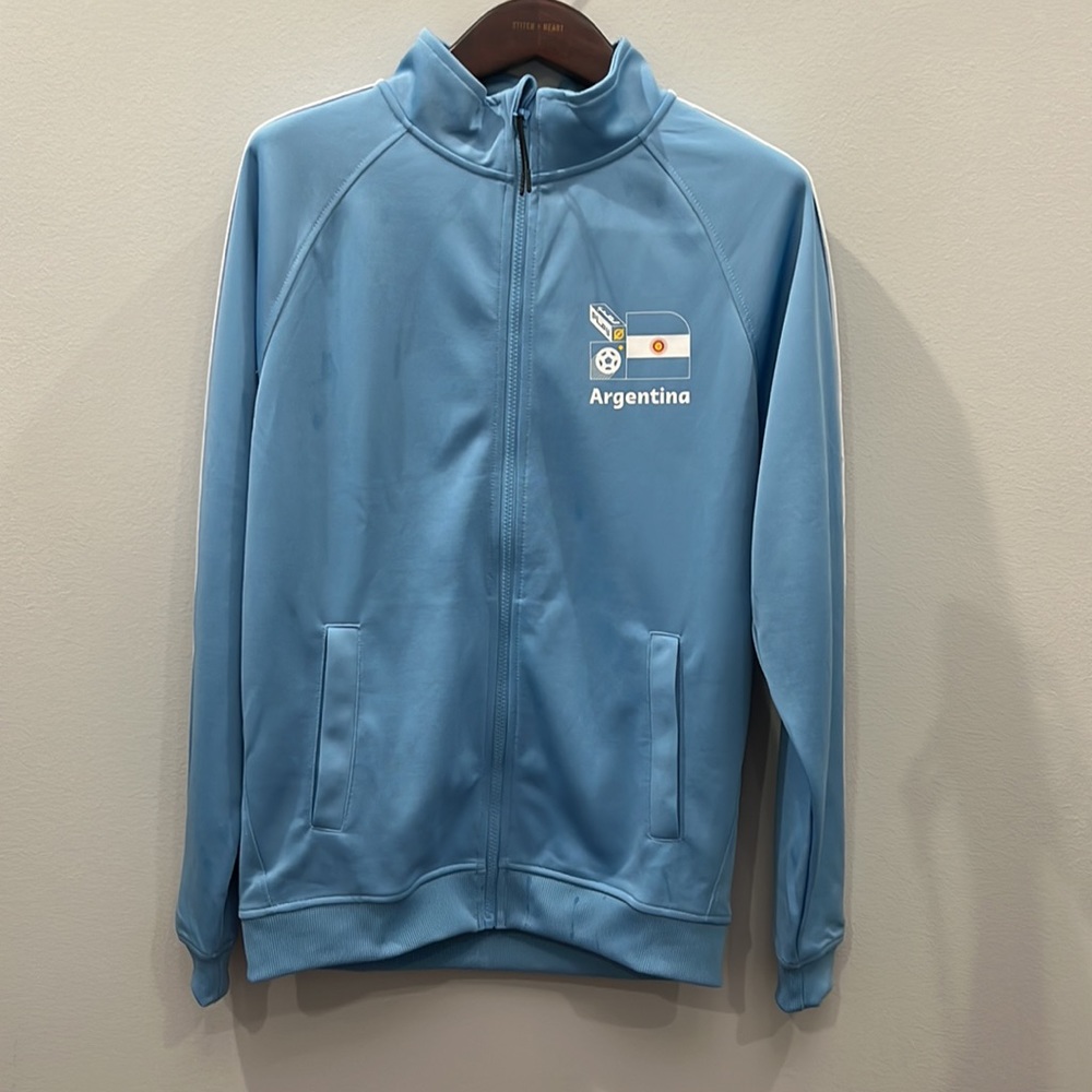 Qatar 2022 Mens Argentina Track Jacket Official